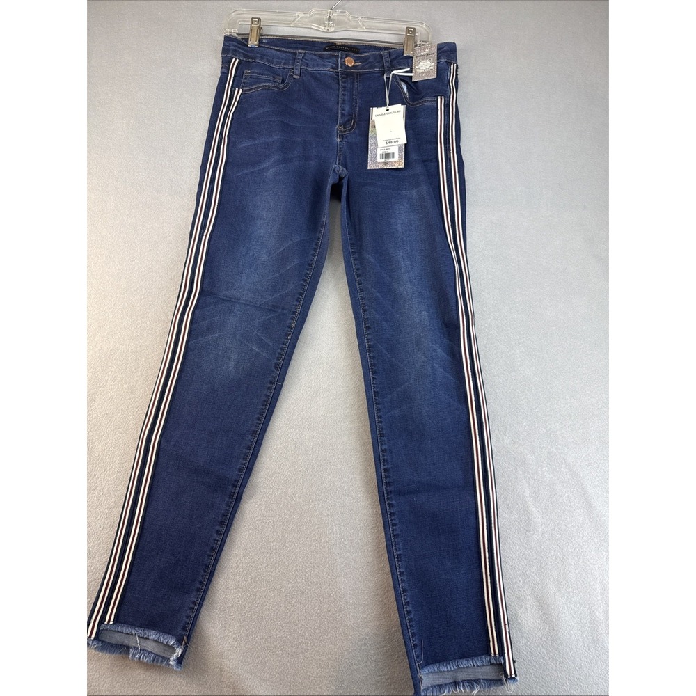 Denim Couture Red Classic Skinny Jeans Size 11 W31 1/2 L29